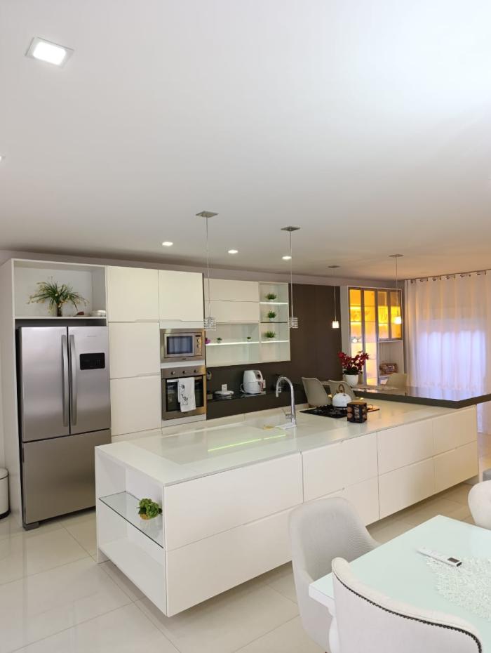 Cozinha e sala