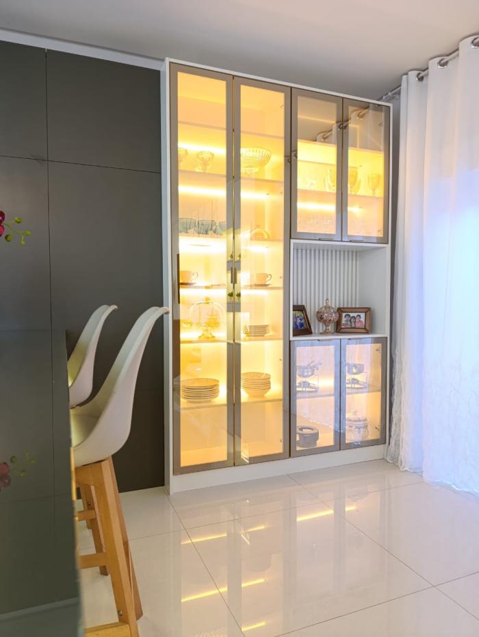 Cozinha e sala