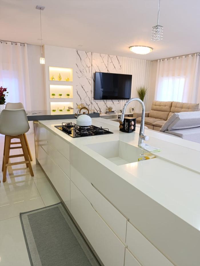 Cozinha e sala