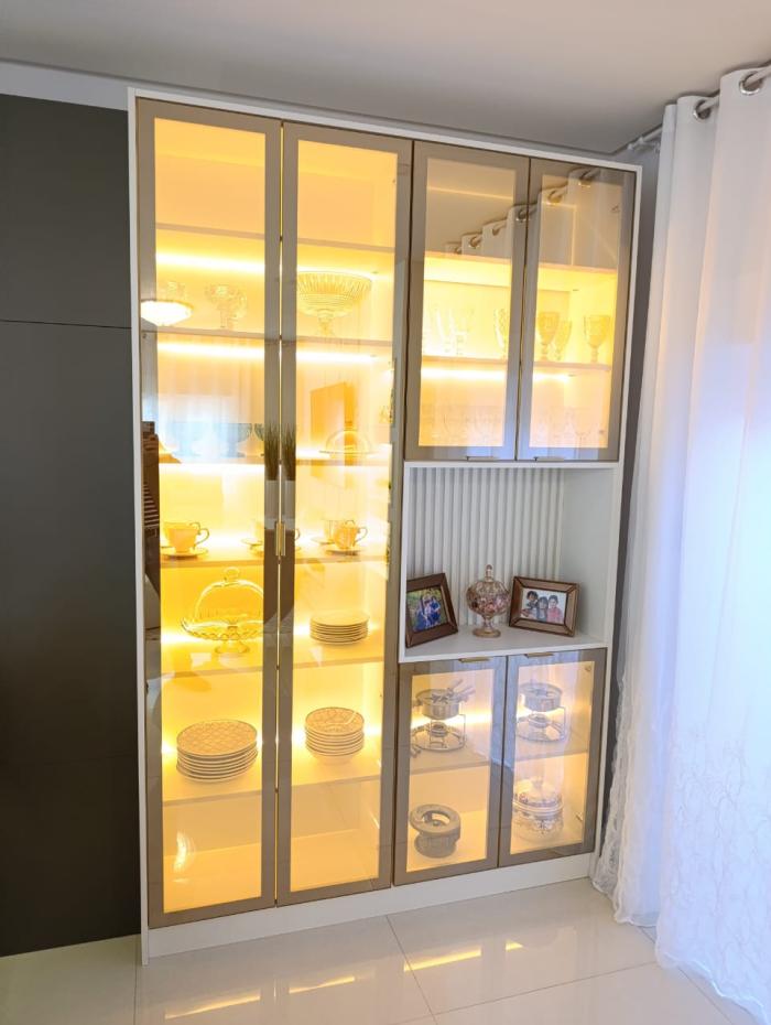 Cozinha e sala