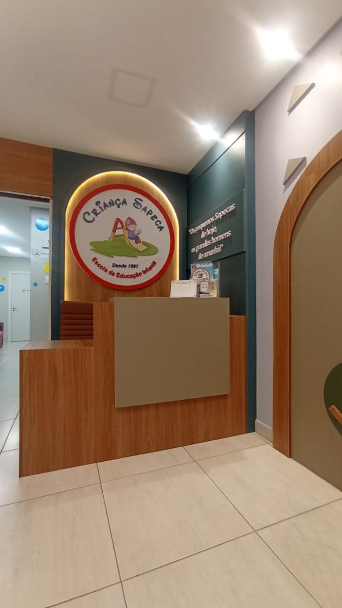 Projeto Interiores - Escola de Educação infantil Criança Sapeca