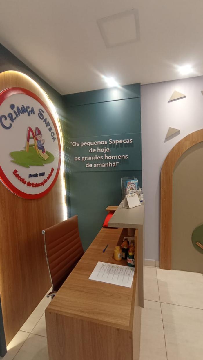 Projeto Interiores - Escola de Educação infantil Criança Sapeca